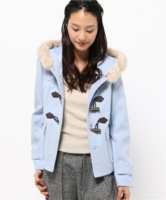 ショート丈ダッフルコート