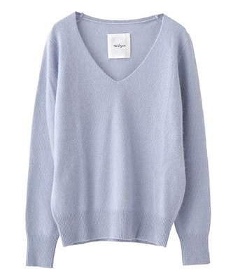 (The Virgnia)フェレット混Vネックニットプルオーバー