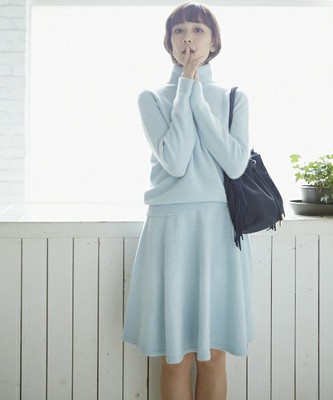 (Soareak)アンゴラニットスカート
