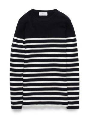 ボーダーニットプルオーバー