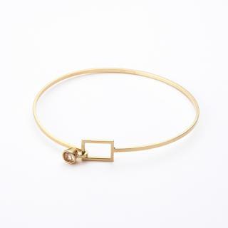 In a secret bracelet