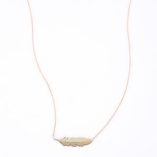 Feather necklace