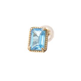 Fancy drop pierced/ブルートパーズ