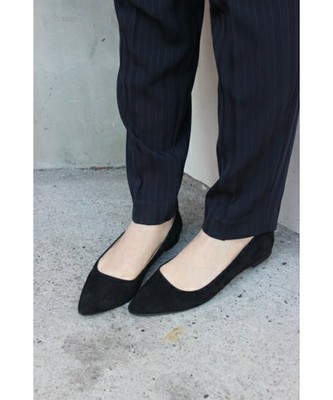 IENA SLOBE スエードフラットパンプス◆