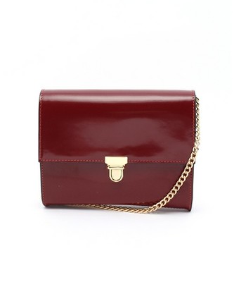 MARCO BIANCHINI/ チェーンレザーショルダーバッグ/L