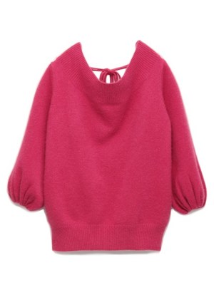 snidel (スナイデル)  バックオープンプルオーバー