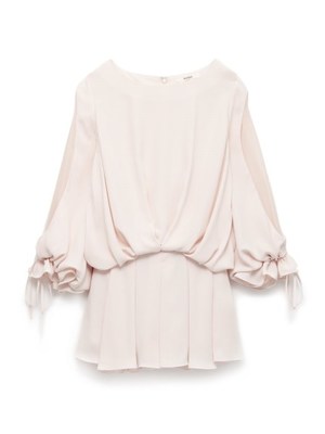 レディライクフリルロンパース