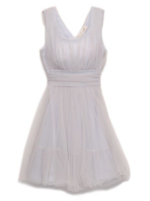 総チュールワンピース