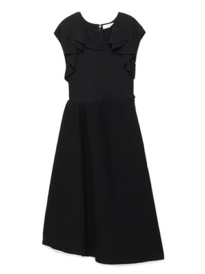 ブラックラッフルワンピース