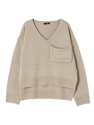 FLOVE バルキールーズVネックニットトップス