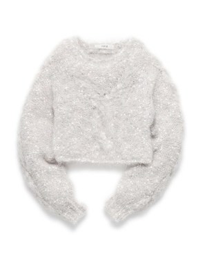 フラッグツイードセーター