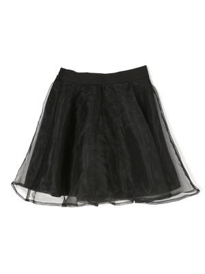 オーガンジーギャザースカート