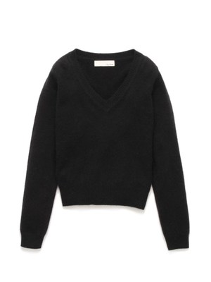 フェレット混Ｖネックプルオーバー