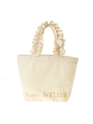 フリルハンドトートバッグ