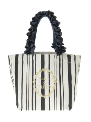 フリルハンドルトートバッグS