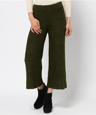 MIXニットワイドパンツ