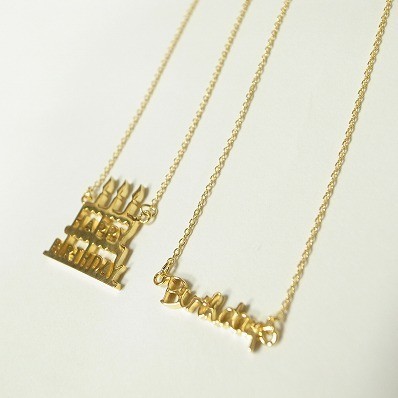 ネックレス　Birthday