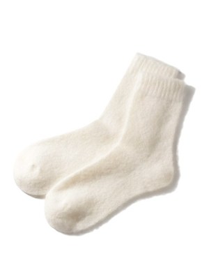 Lily Brown (リリーブラウン)  シンプル起毛ソックス