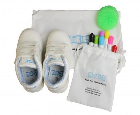 お絵描きスニーカー キッズ・ベルクロ