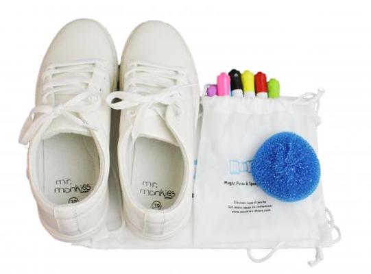 お絵かきスニーカー 大人用・紐（ひも）