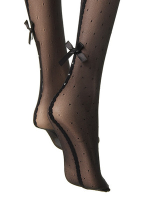 DaTuRa（ダチュラ） バックリボンタイツ