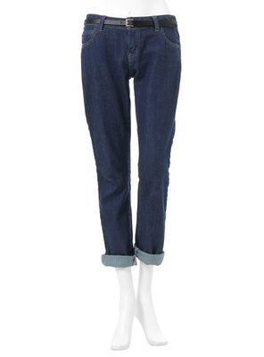 べルト付きボーイズデニム