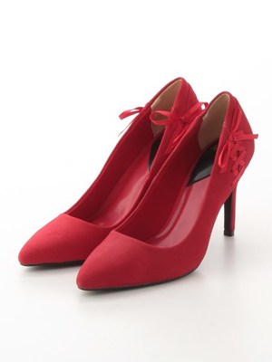 スピンドルヒールパンプス