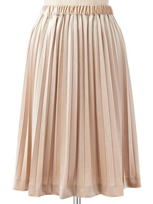 ベロアプリーツスカート