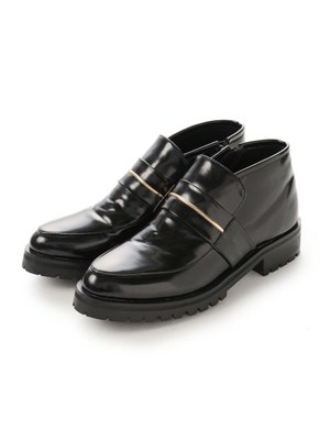 ローファーアンクルブーツ