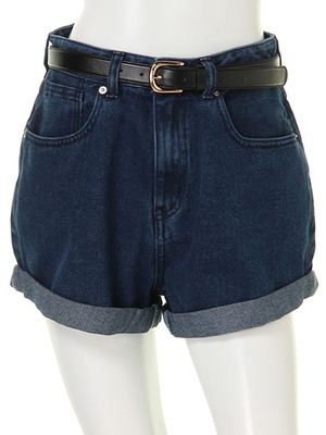 152ベルト付ルーズDENIM SPT 