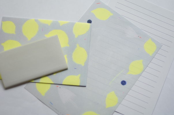 subikiawa レターセット レモン