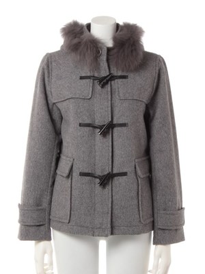 フード付ショートダッフルコート