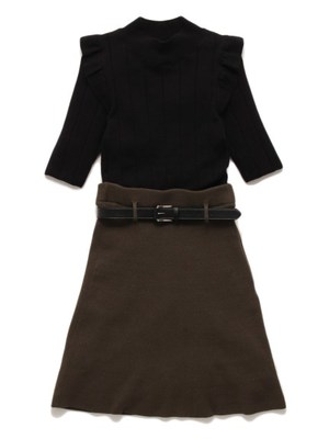 snidel (スナイデル)  ニットドッキングワンピース