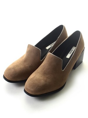 ミドルヒールスリッポン