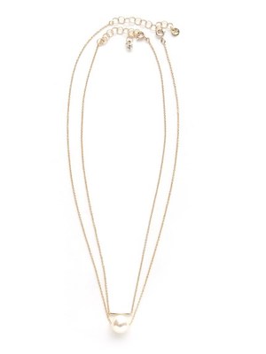 2連パールネックレス