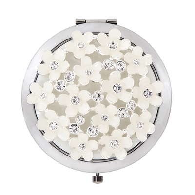 【フランフラン】サリー コンパクトミラー フラワー