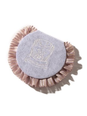 刺繍フリルミラー