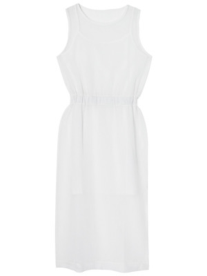 EMODA スリットレイヤーメッシュワンピース