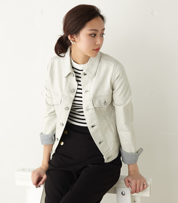 MOUSSY iSKO shadow white FIT JK