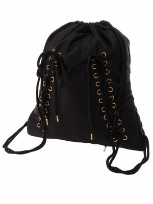 レースアップナップサック