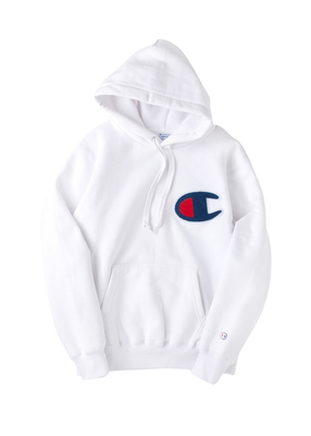 チャンピオン ビッグワッペンパーカー