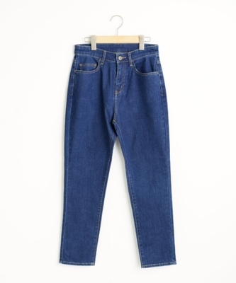 デニムテーパードパンツ