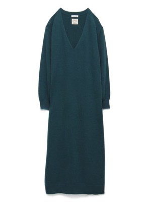 カシミア二ットワンピース