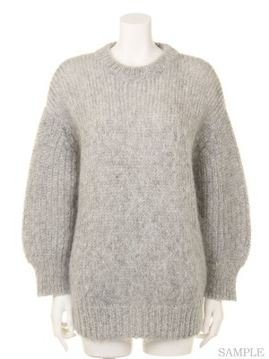 Mila Owen (ミラ オーウェン)  モヘヤニットプルオーバー