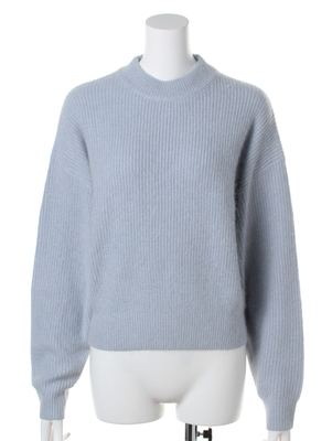 EBELE MOTION アンゴラルーズニットプルオーバー