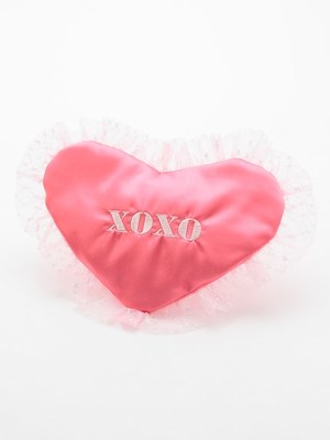 LILICIOUS xoxoハートフリルポーチ