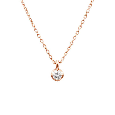 K10PGダイヤモンドネックレス