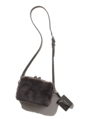 ファー切替ミニショルダー