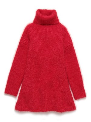 フレアーニットワンピース