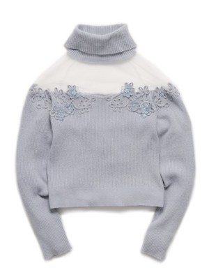  フラワーチュールニット